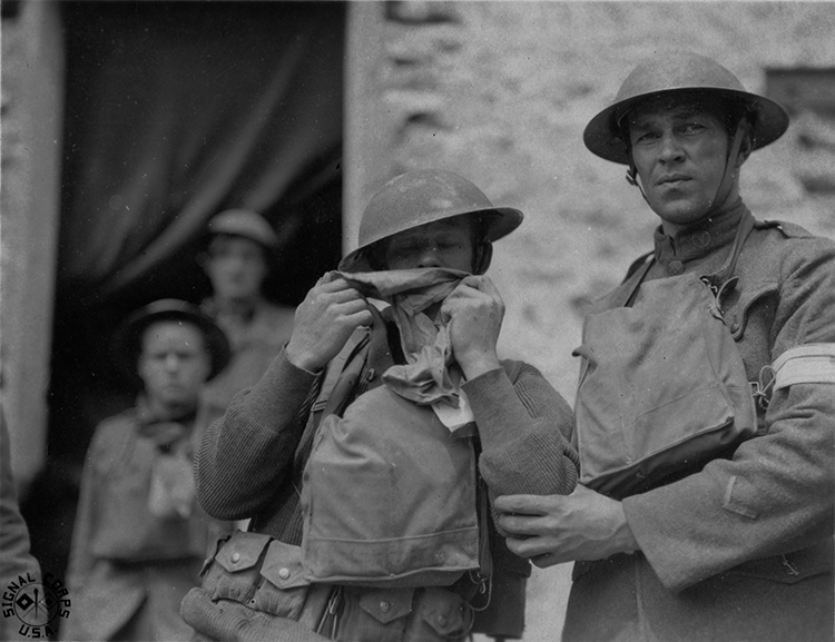 Treating combat fatigue (shell shock) during World War I