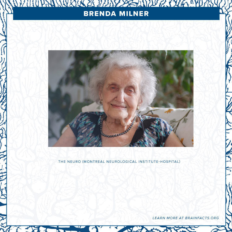 Image of prominent neuroscientist Brenda Milner